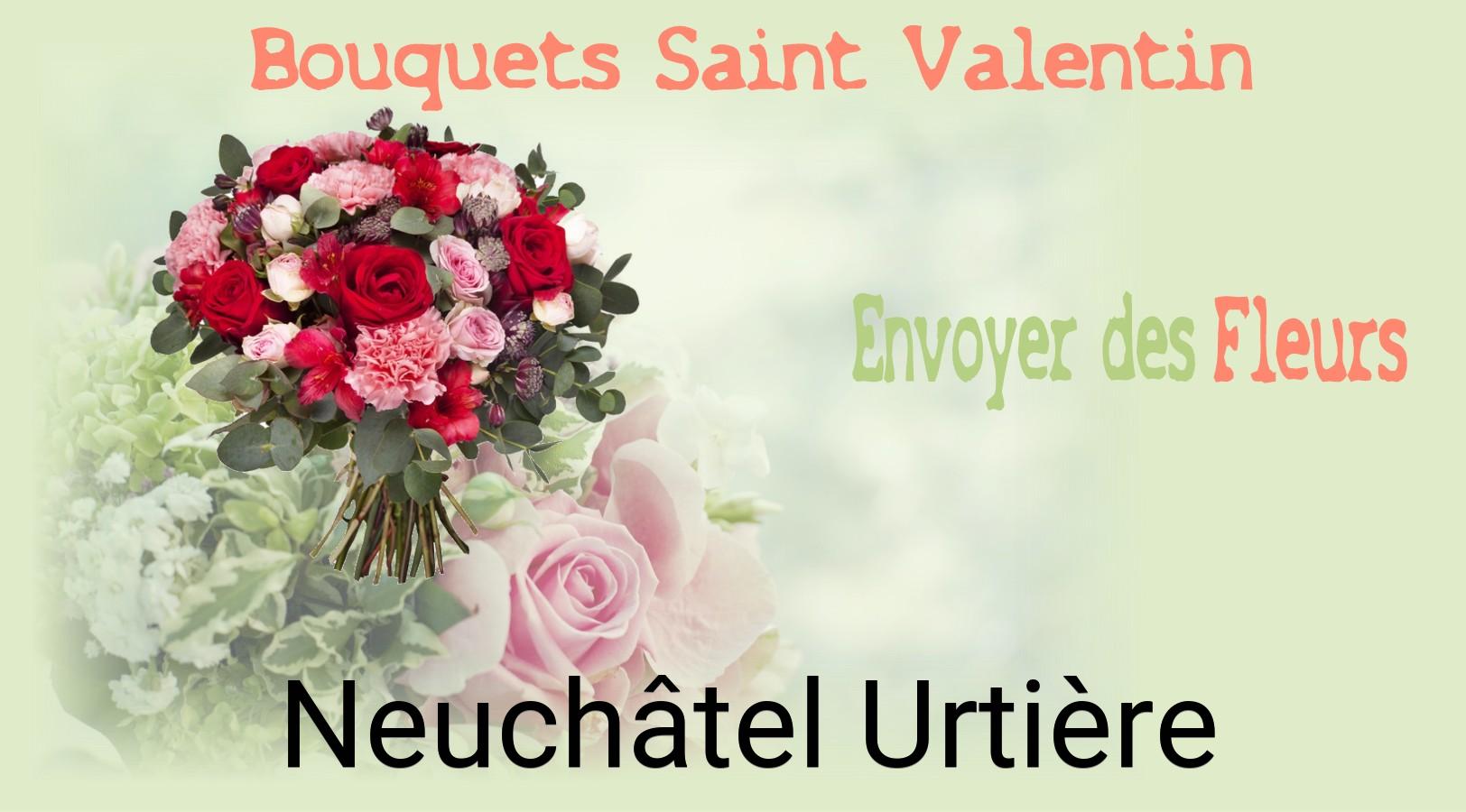 Roses de Saint-Valentin livrées à Neuchâtel-Urtière